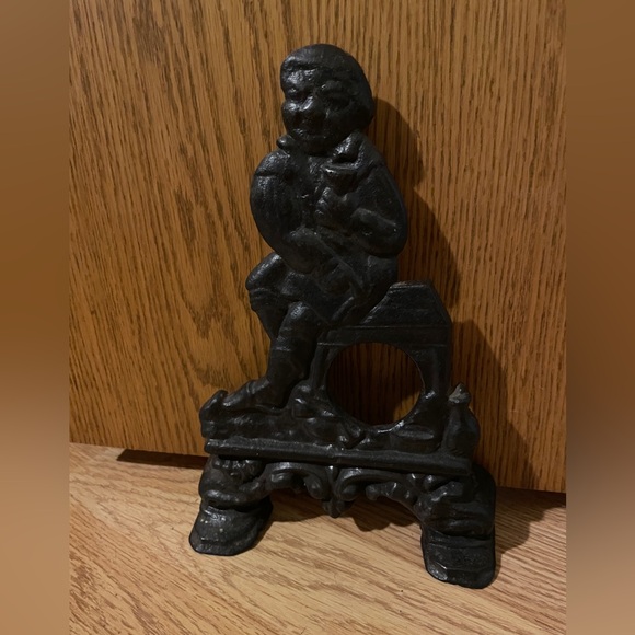 Vintage Cast Iron Door Stop